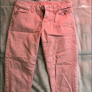 Pink jeans